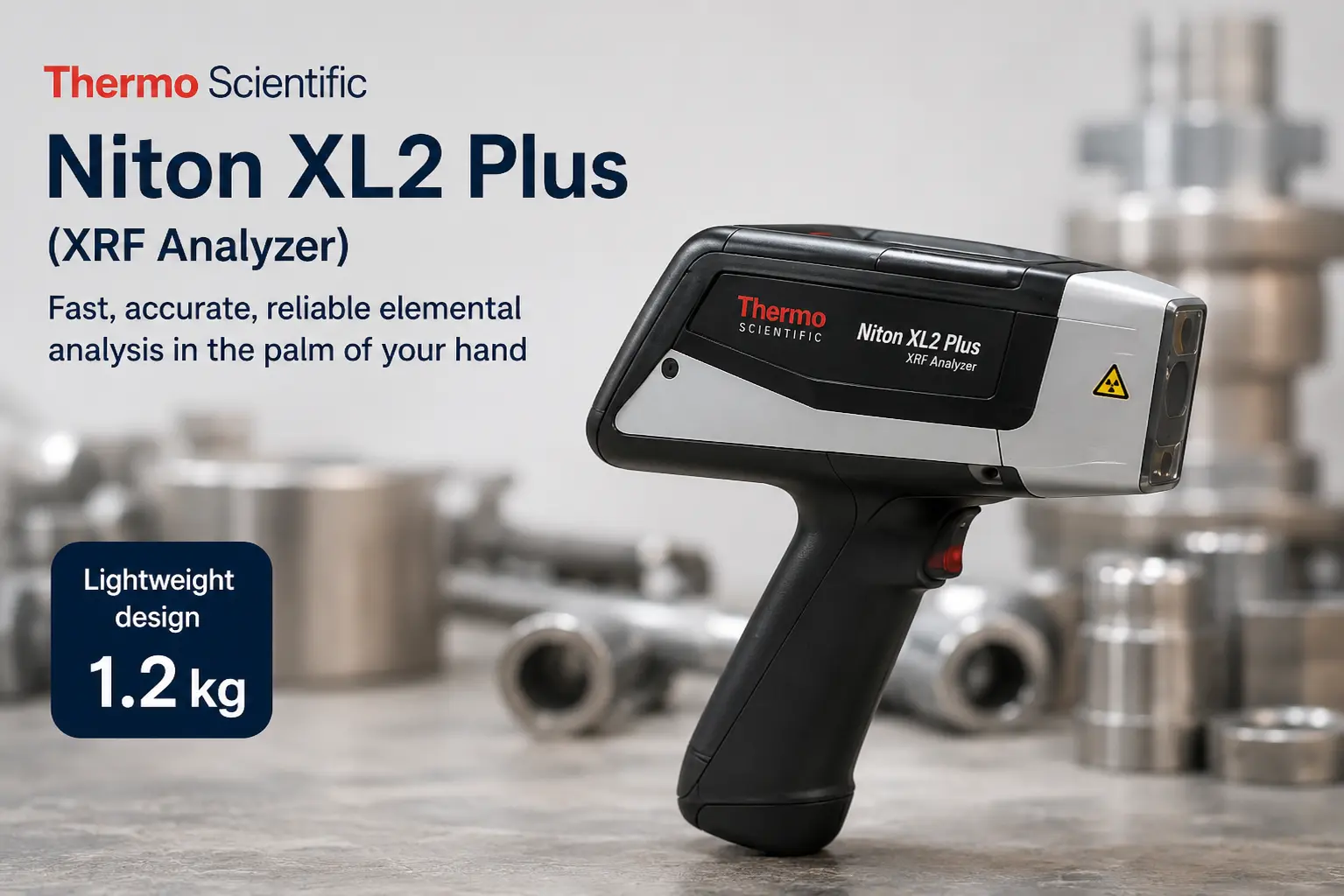 آنالایزر XRF قابل حمل نایتون XL5 پلاس