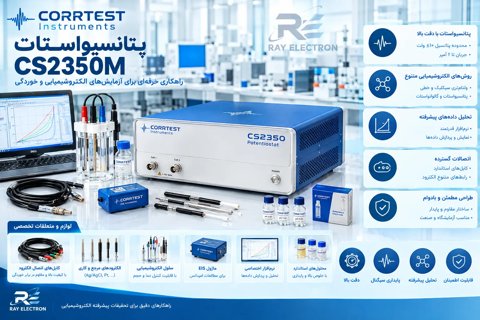 پتانسیواستات CS2350M